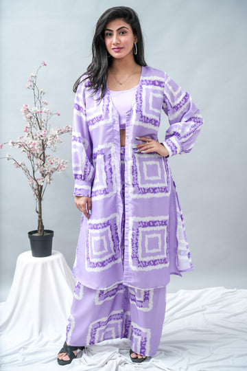 Purple Whisperer Co-ord Set- 52502C-PL
