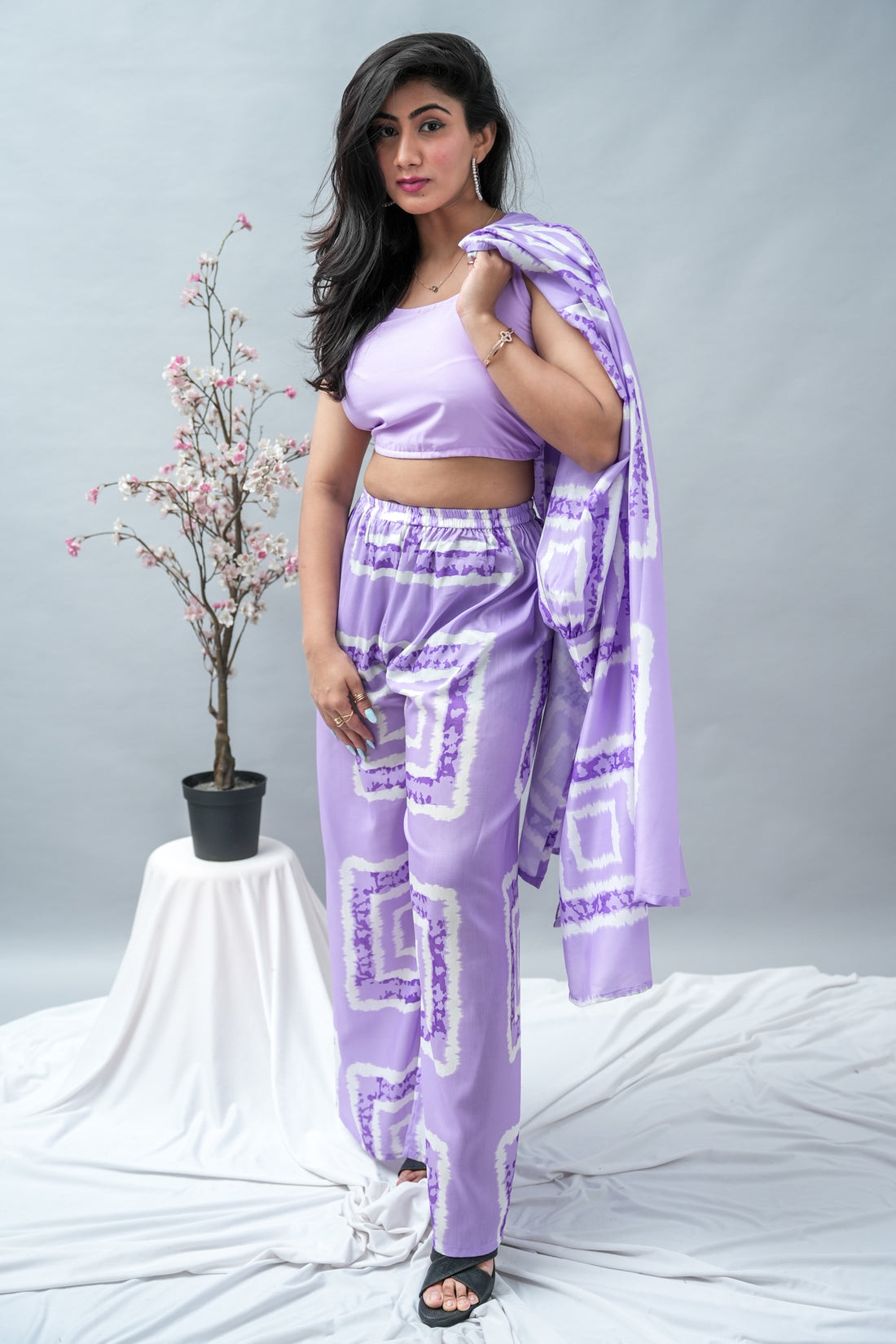 Purple Whisperer Co-ord Set- 52502C-PL