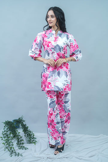 Floral Harmony Co-ord Set - 52526C