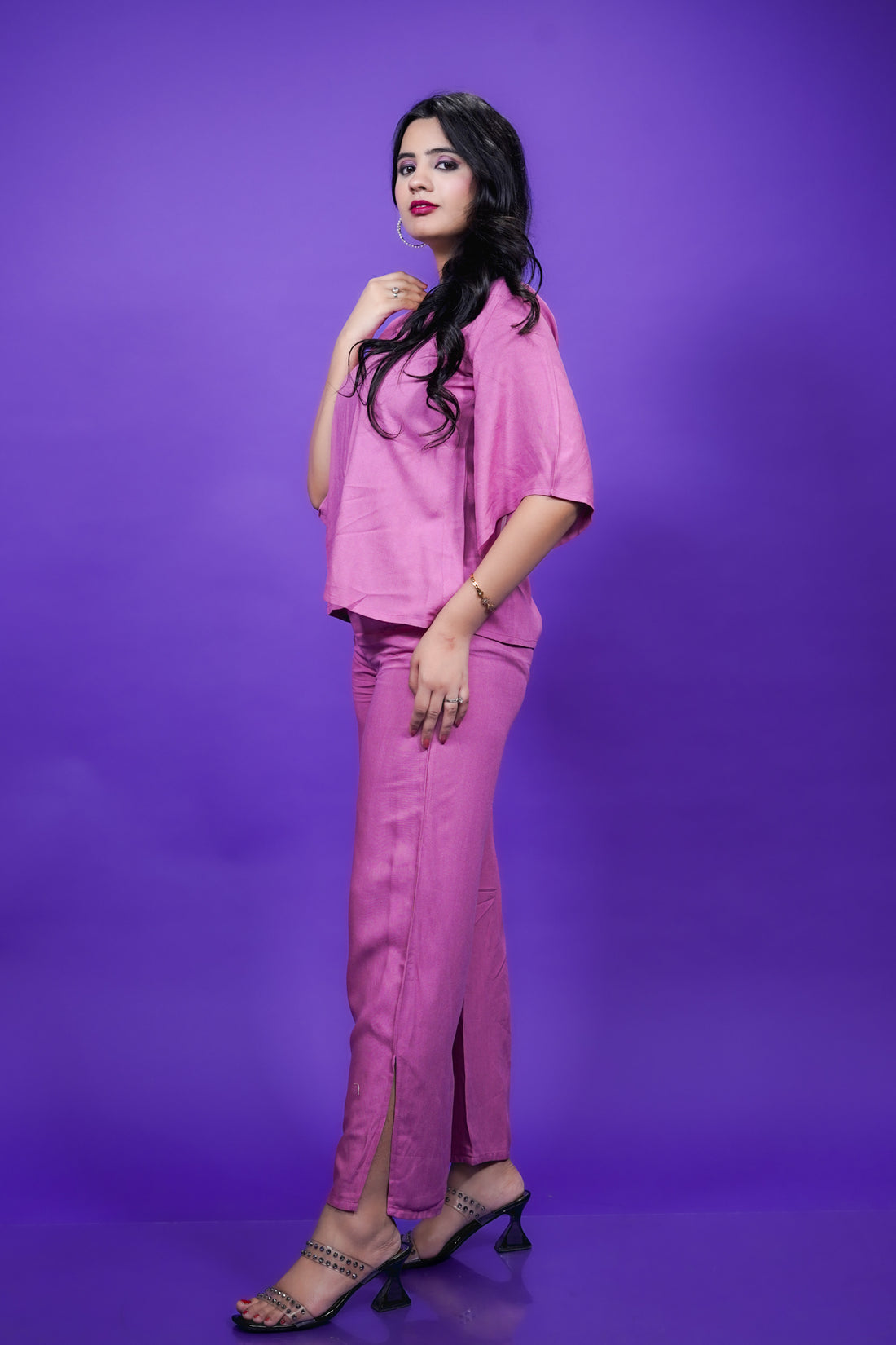 Opera Mauve Co-Ord Set- 52660C