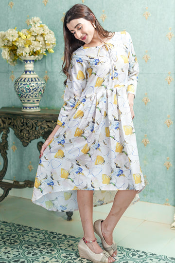 Azure Breeze High-Low Dress - 52498D