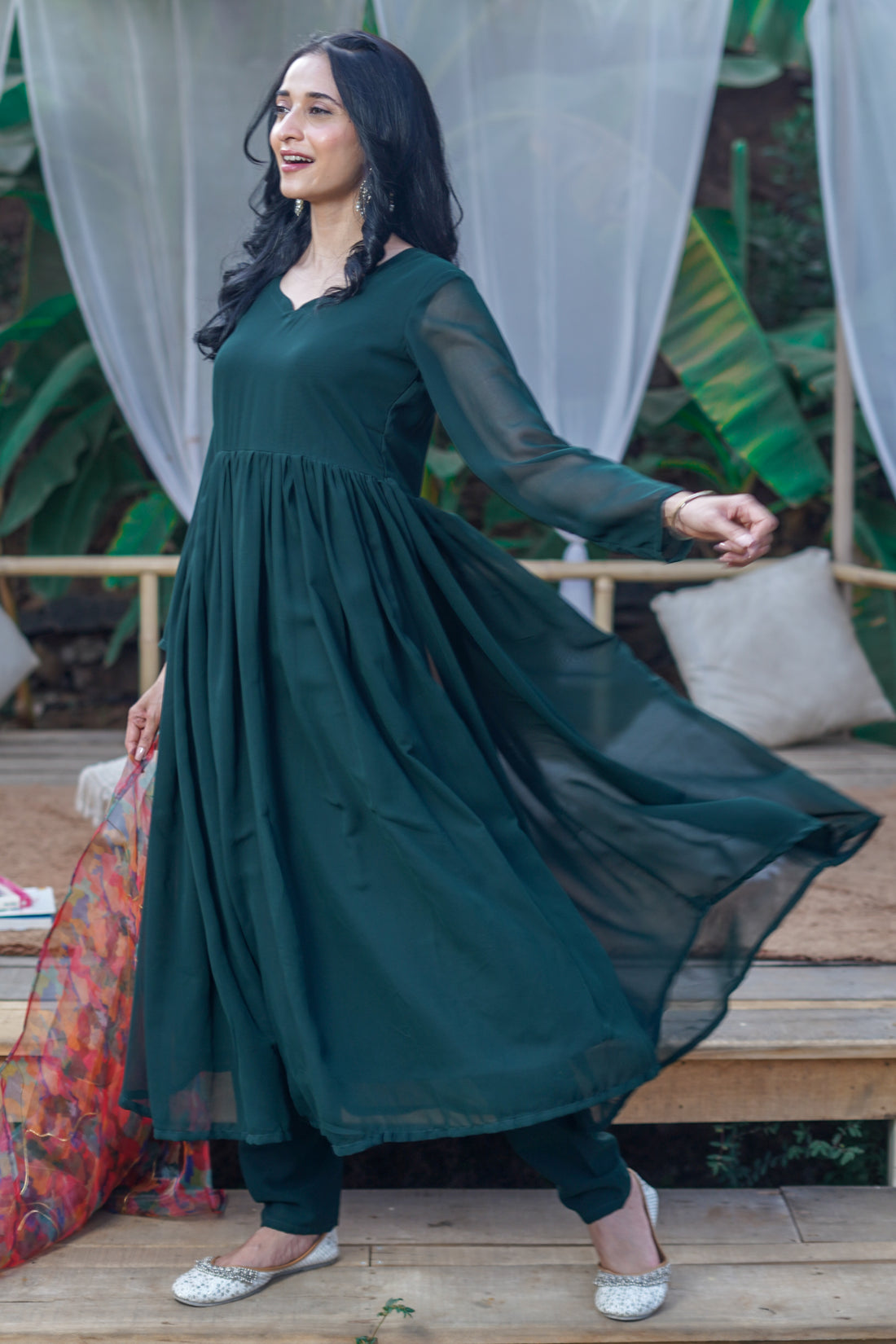 Aurora Charm Anarkali -  52471A