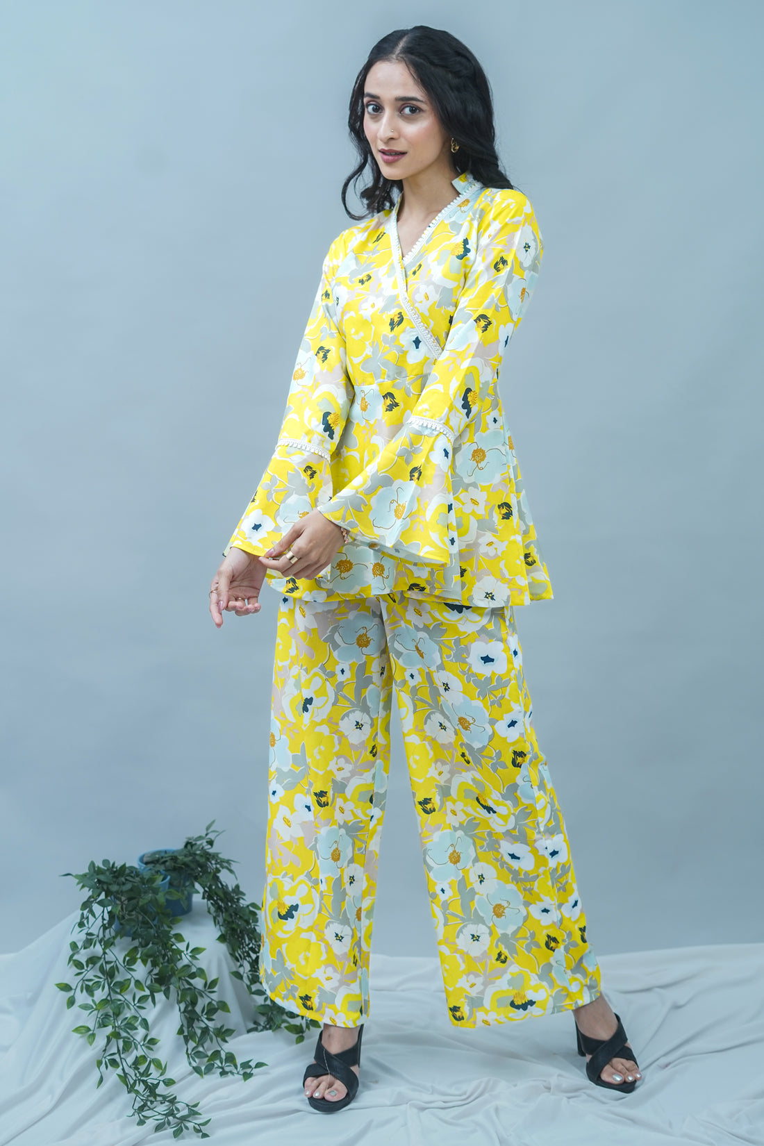 Lemon Blossom Co-ord Set- 52522C