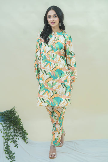 Sunlite Leaves Co-ord Set- 52537C