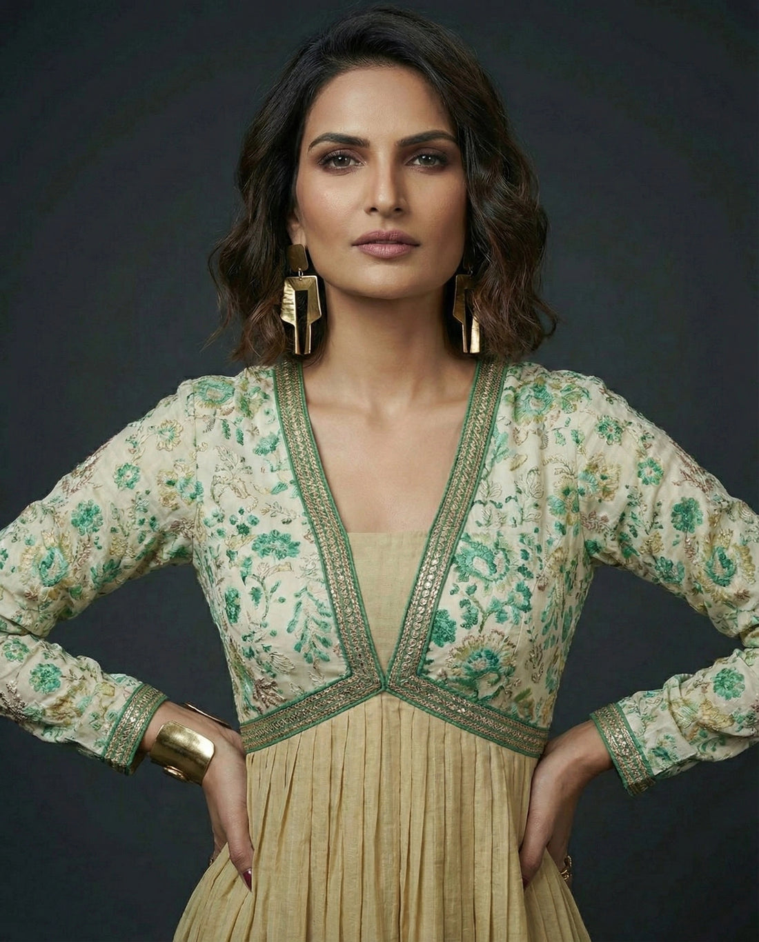 Sage Serenity Anarkali - 52469A