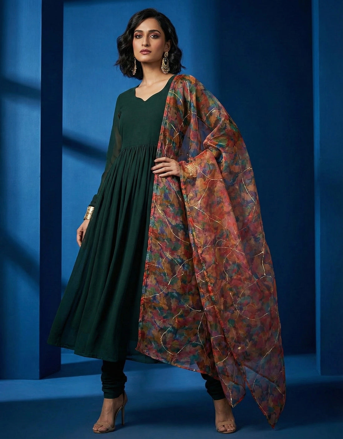 Aurora Charm Anarkali -  52471A