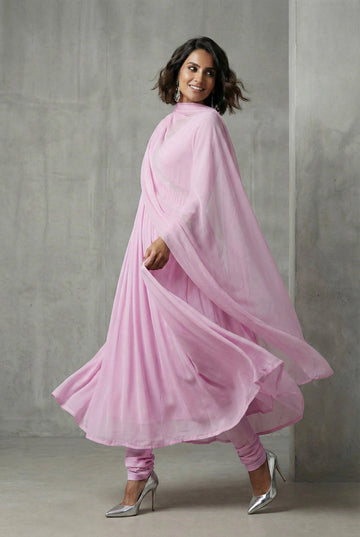 Rosy Allure Anarkali - 52472A