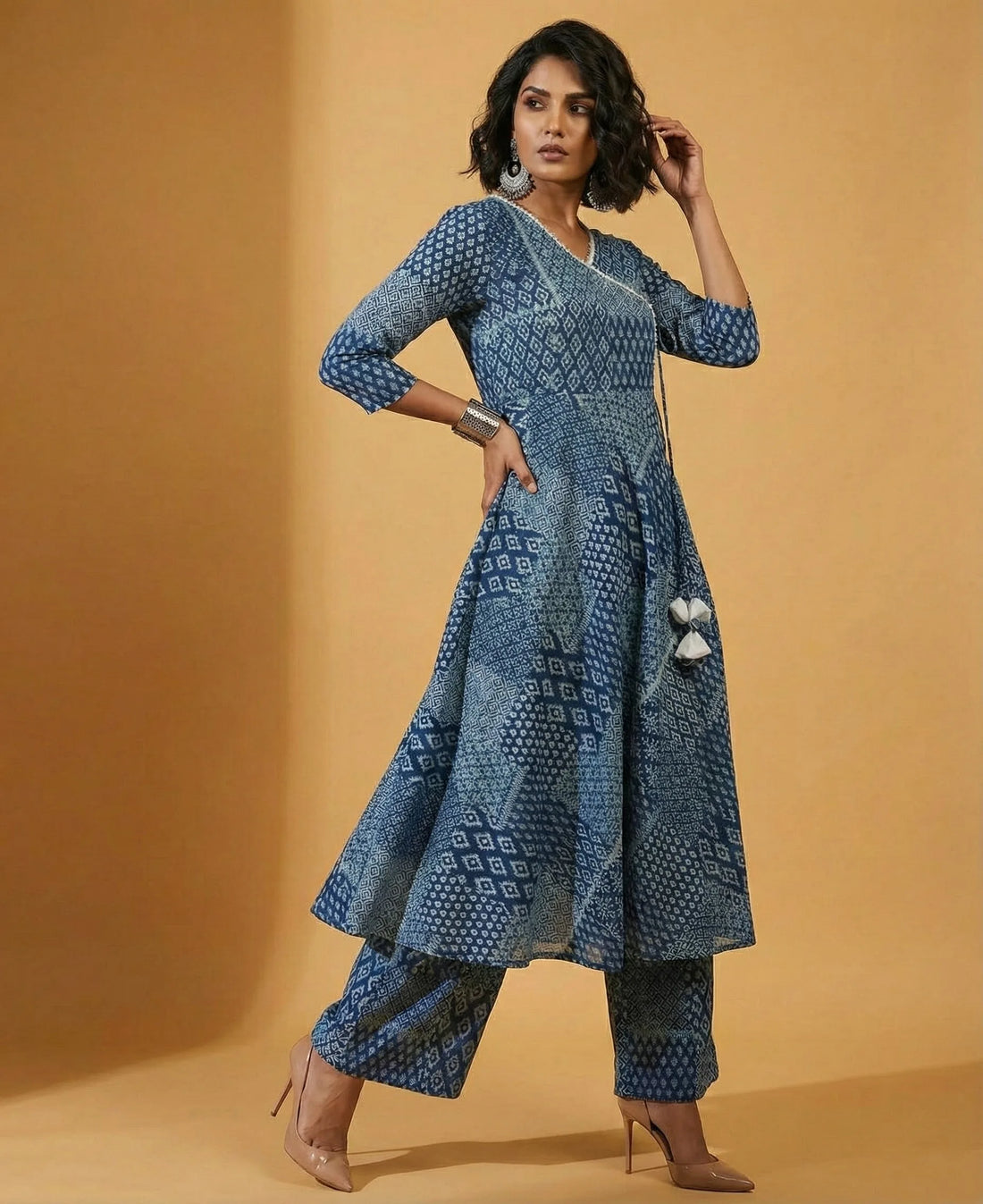 Indigo Artistry Angrakha