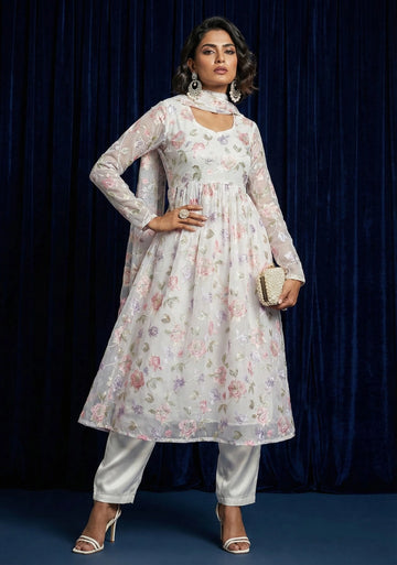 Pearl Whisper Anarkali Set - 52481A