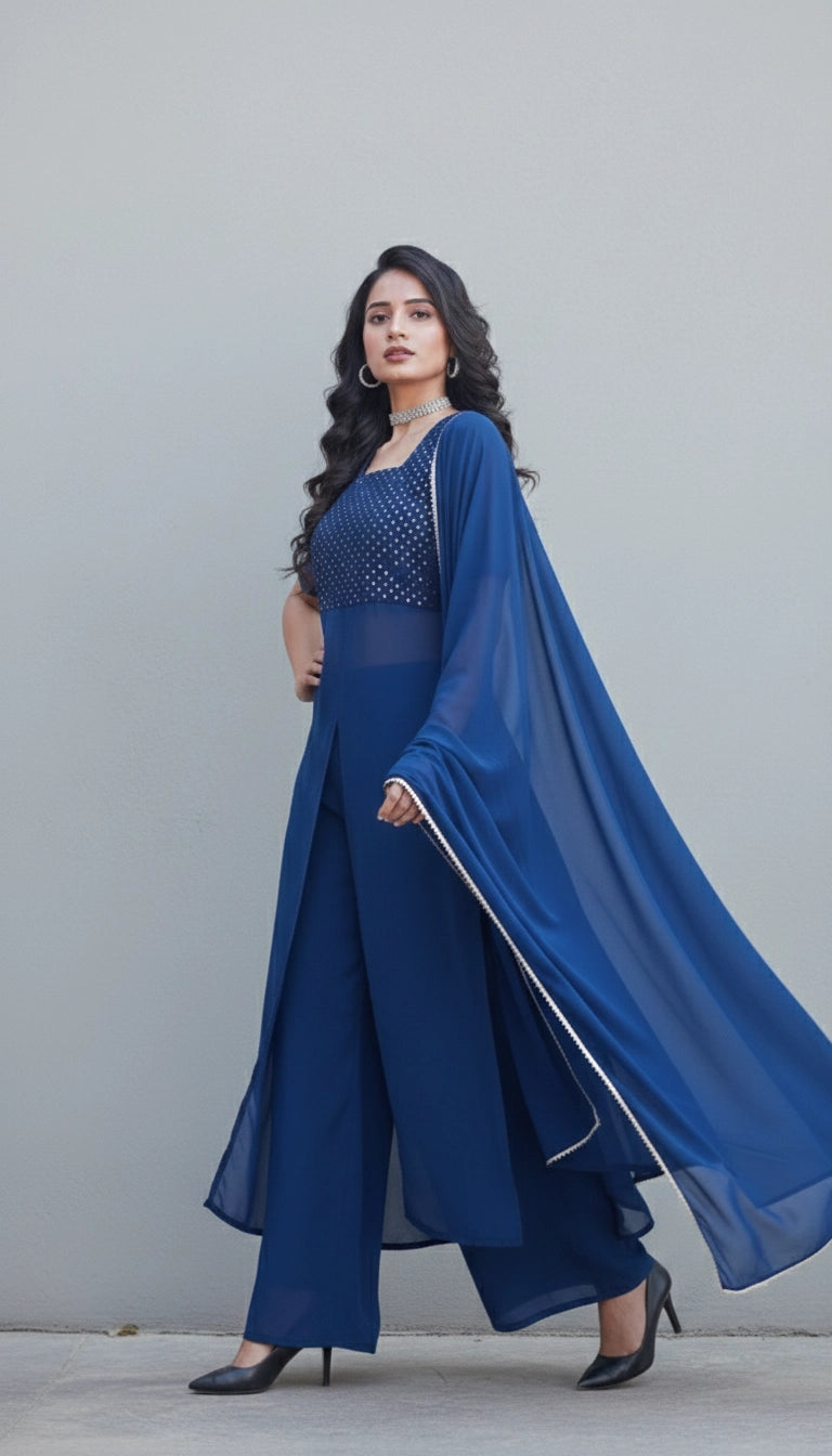 Elite Slit Kurti Set