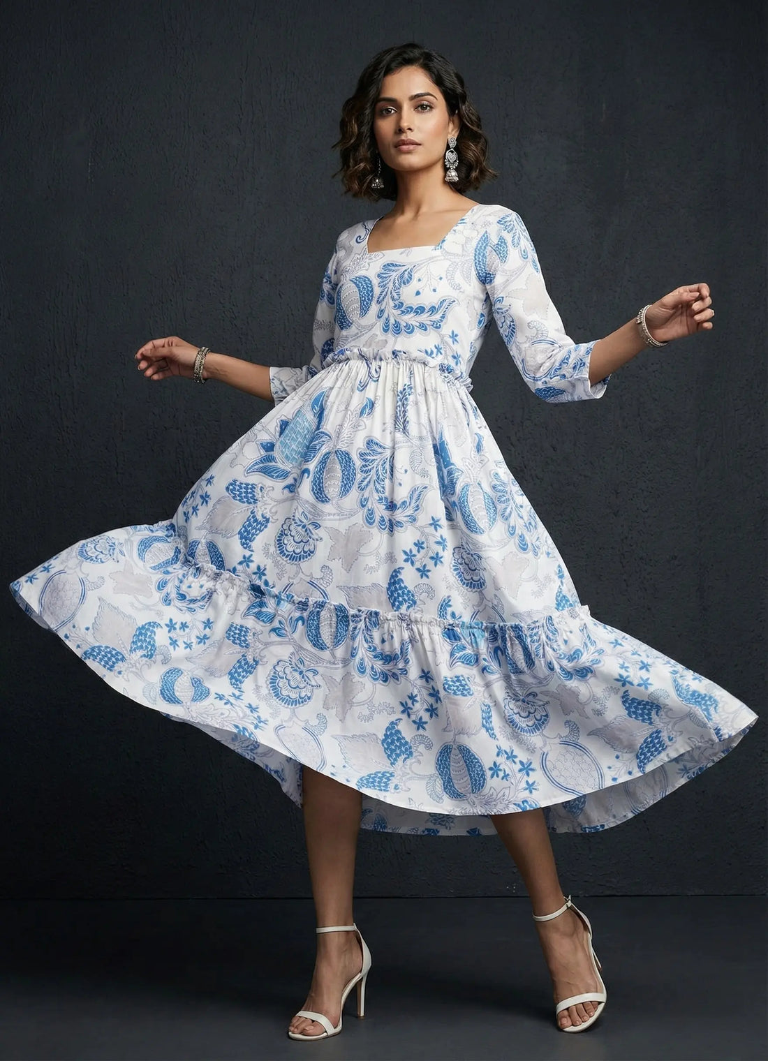 Moroccan Bloom Dress - 52497D