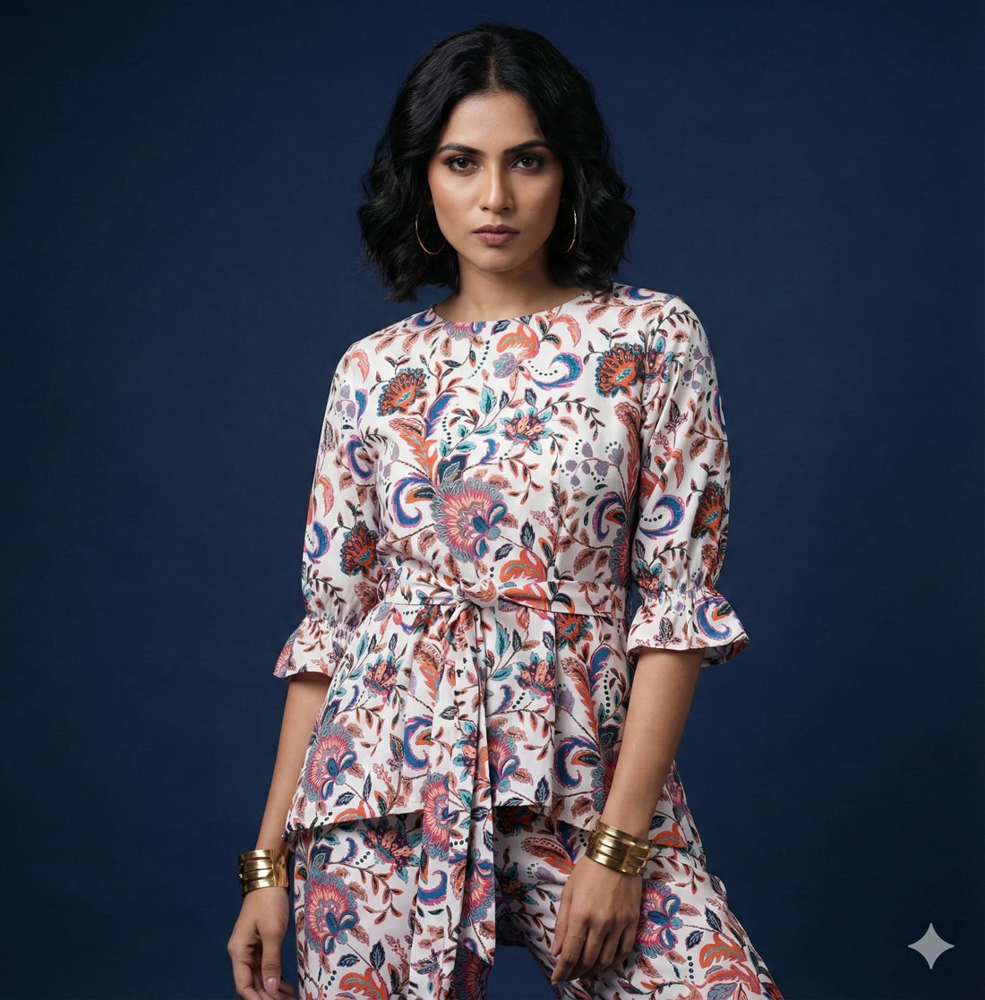 Elegance Bloom Co-ord Set - 52513C