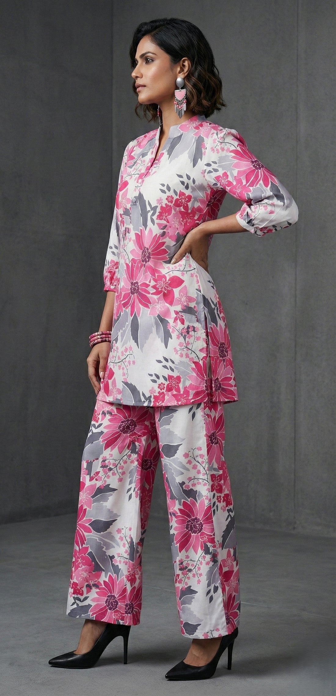 Floral Harmony Co-ord Set - 52526C