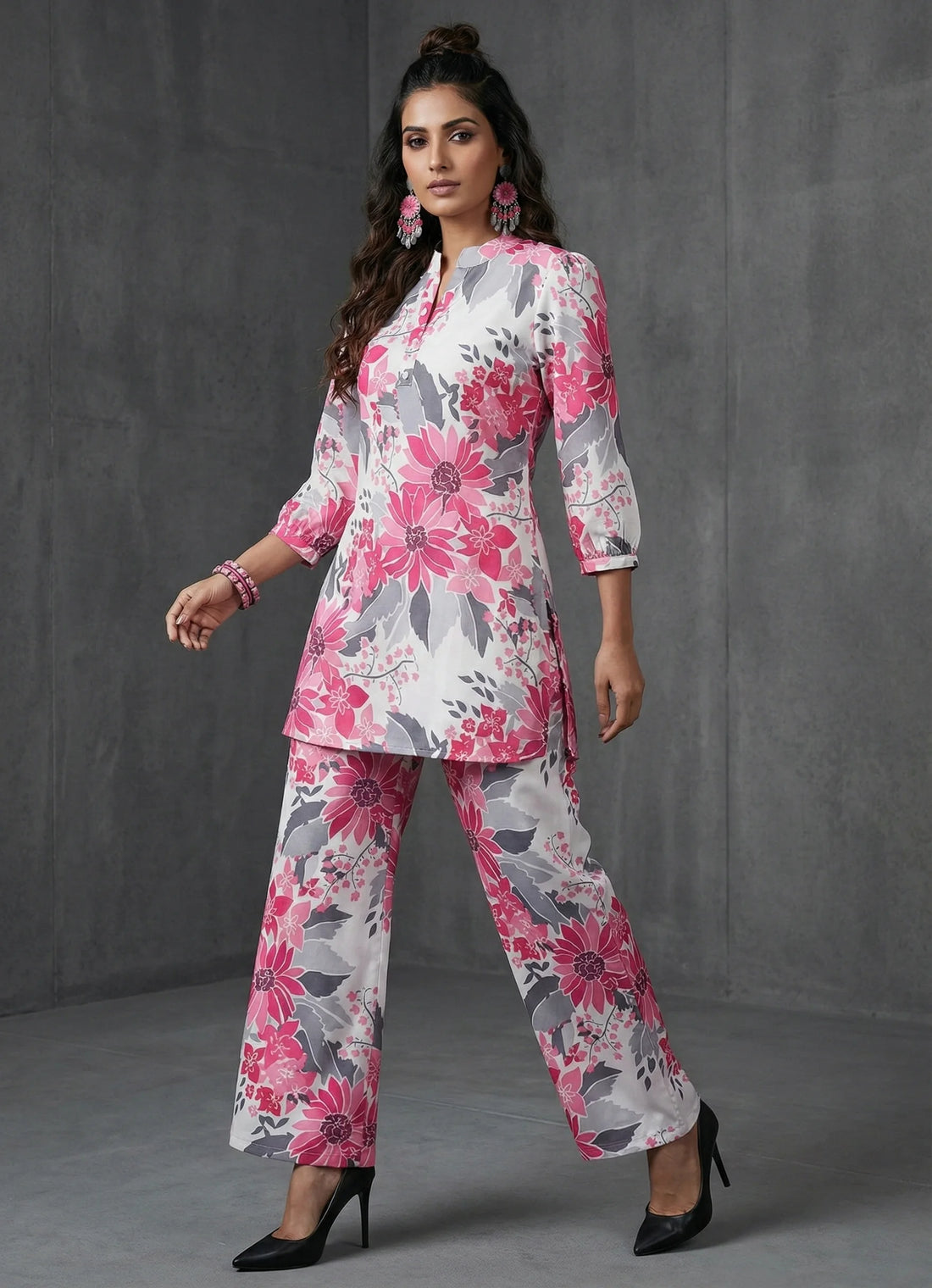 Floral Harmony Co-ord Set