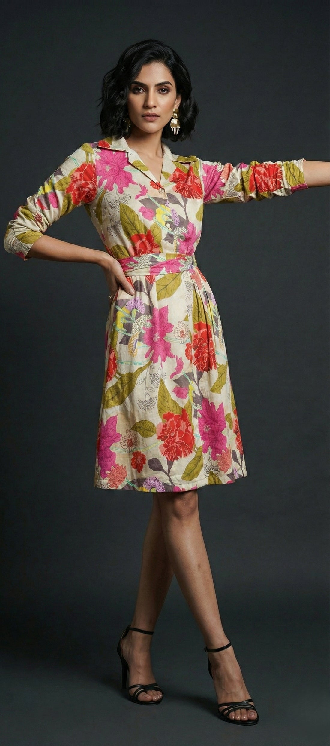 Floral Breeze Dress - 52528D