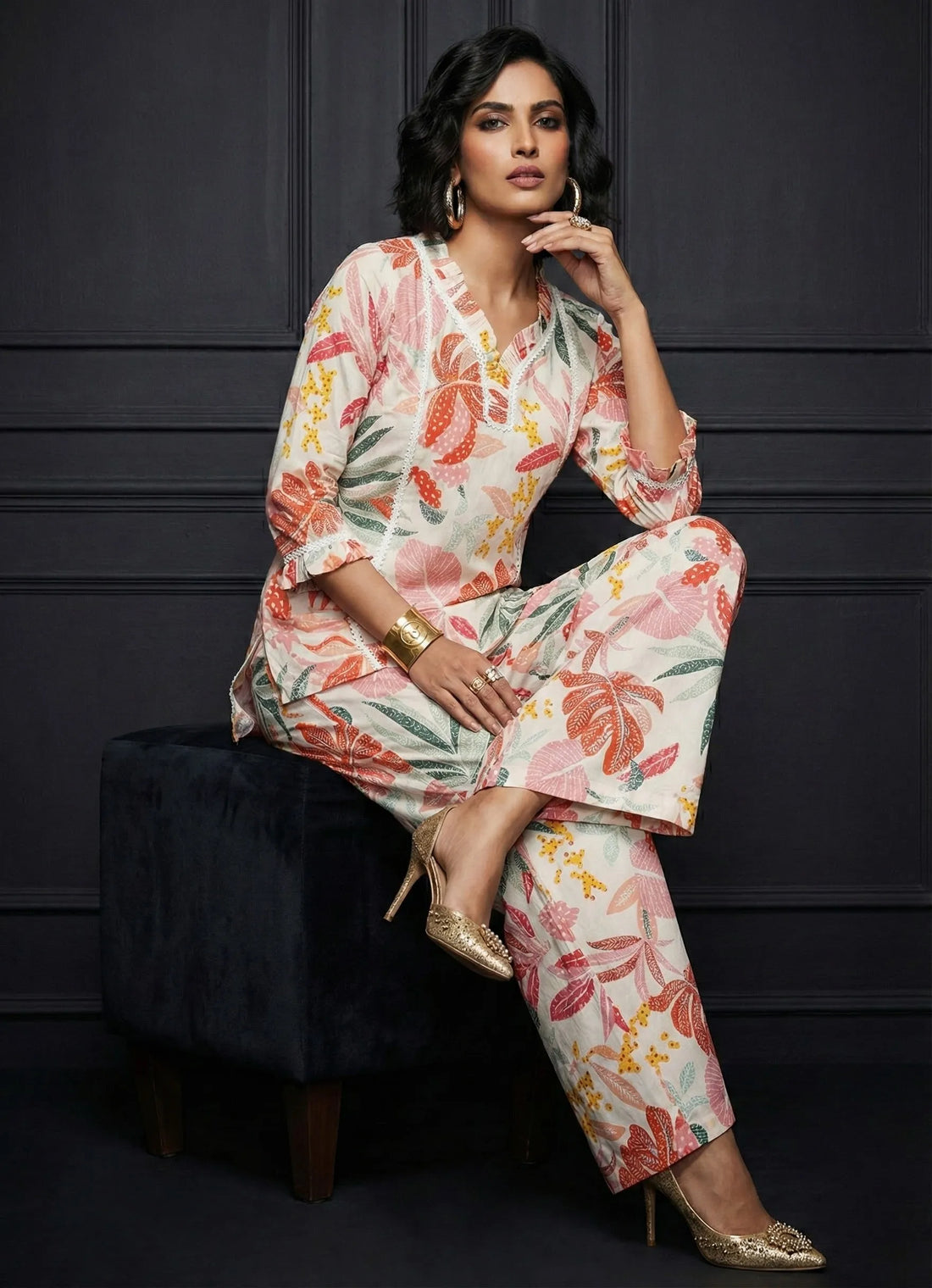 Leafy Grace Co-ord Set