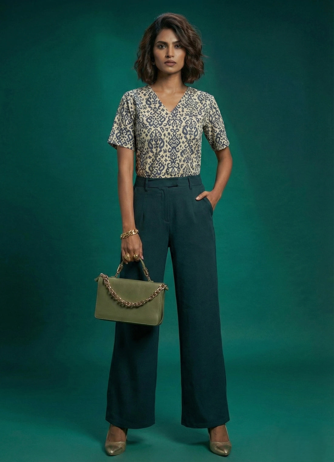 Moss Geometry Co-ord Set