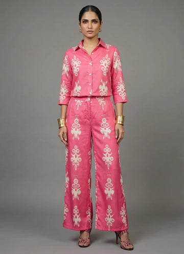 Magenta Motif Co-Ord Set