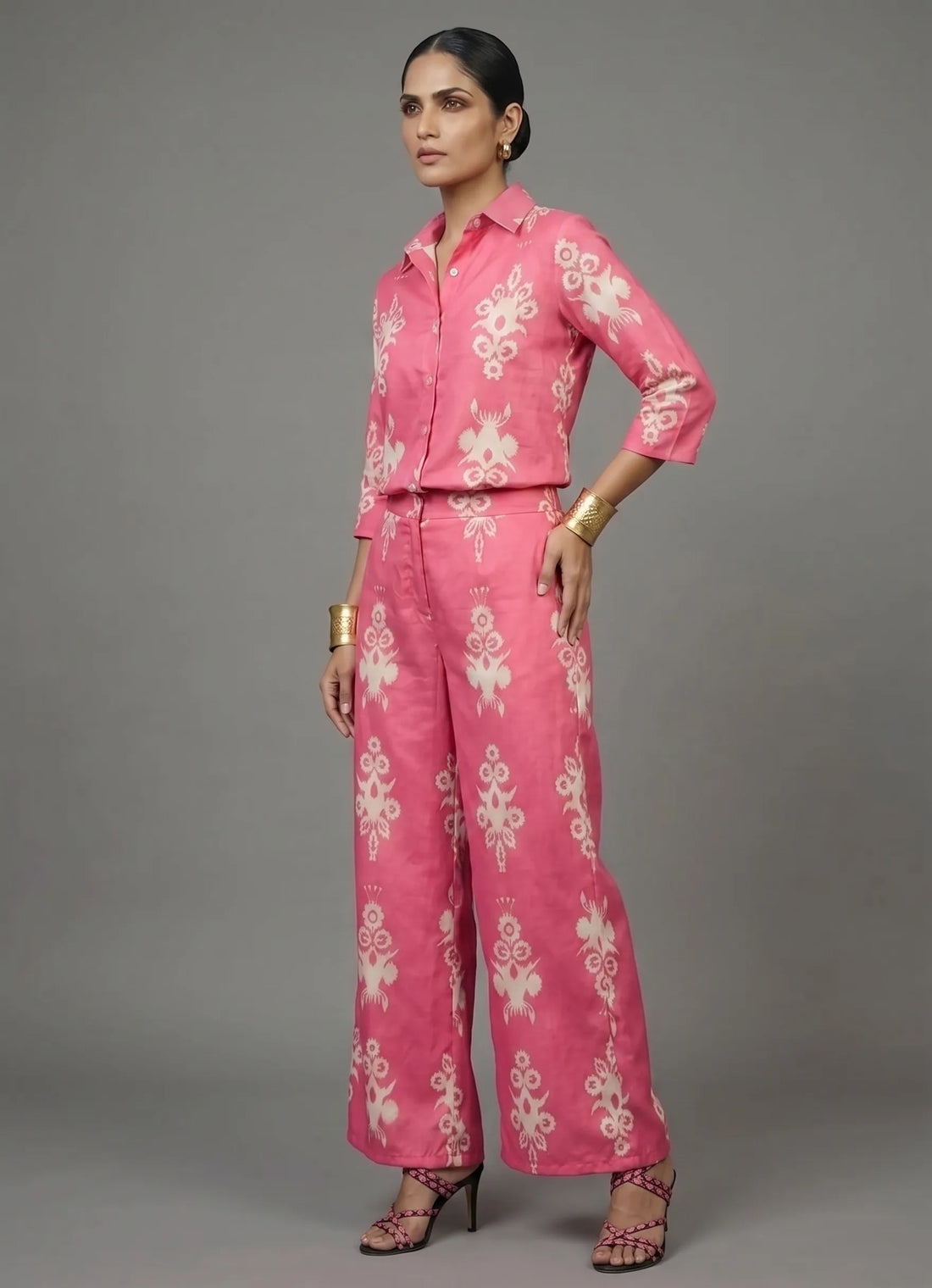 Magenta Motif Co-Ord Set