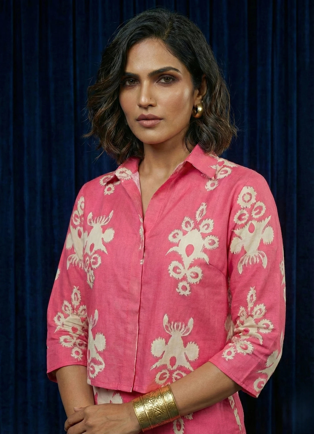 Magenta Motif Co-Ord Set- 52641C