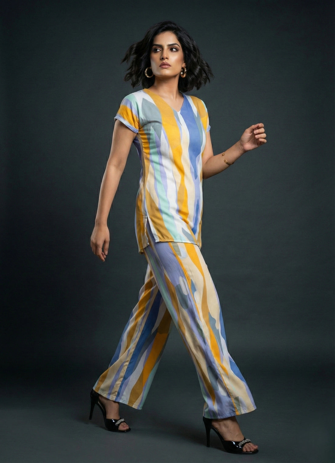 Vintage Yellow Cord Set- 52655C