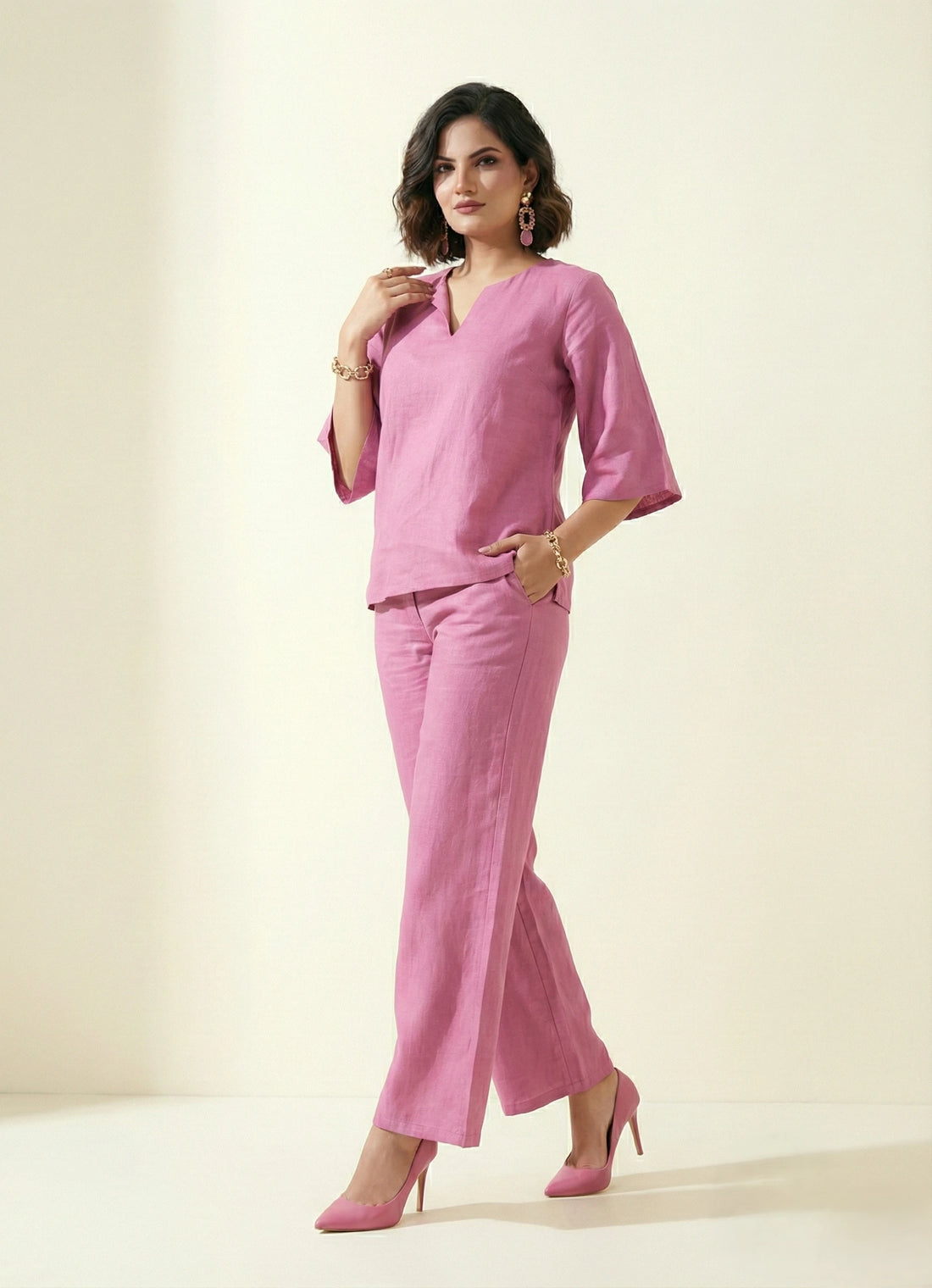 Opera Mauve Co-Ord Set- 52660C