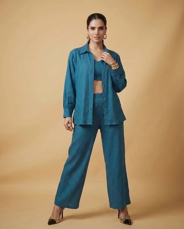 Teal Luxe Co-ord