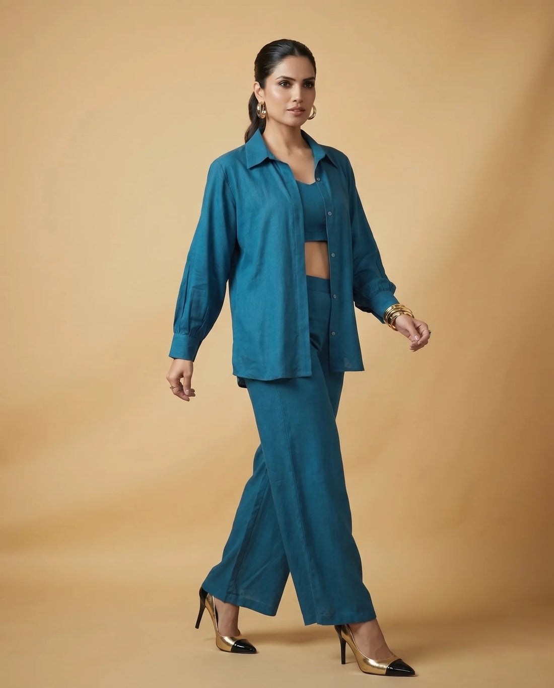Teal Luxe Co-ord