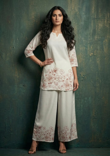 Ivory Bloom cord Set