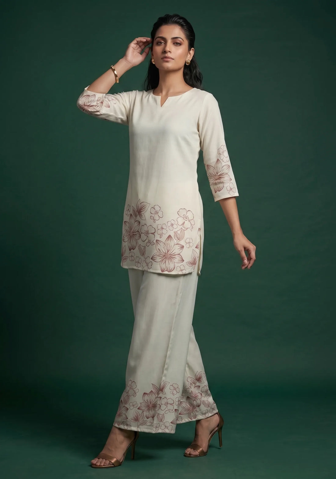 Ivory Bloom cord Set