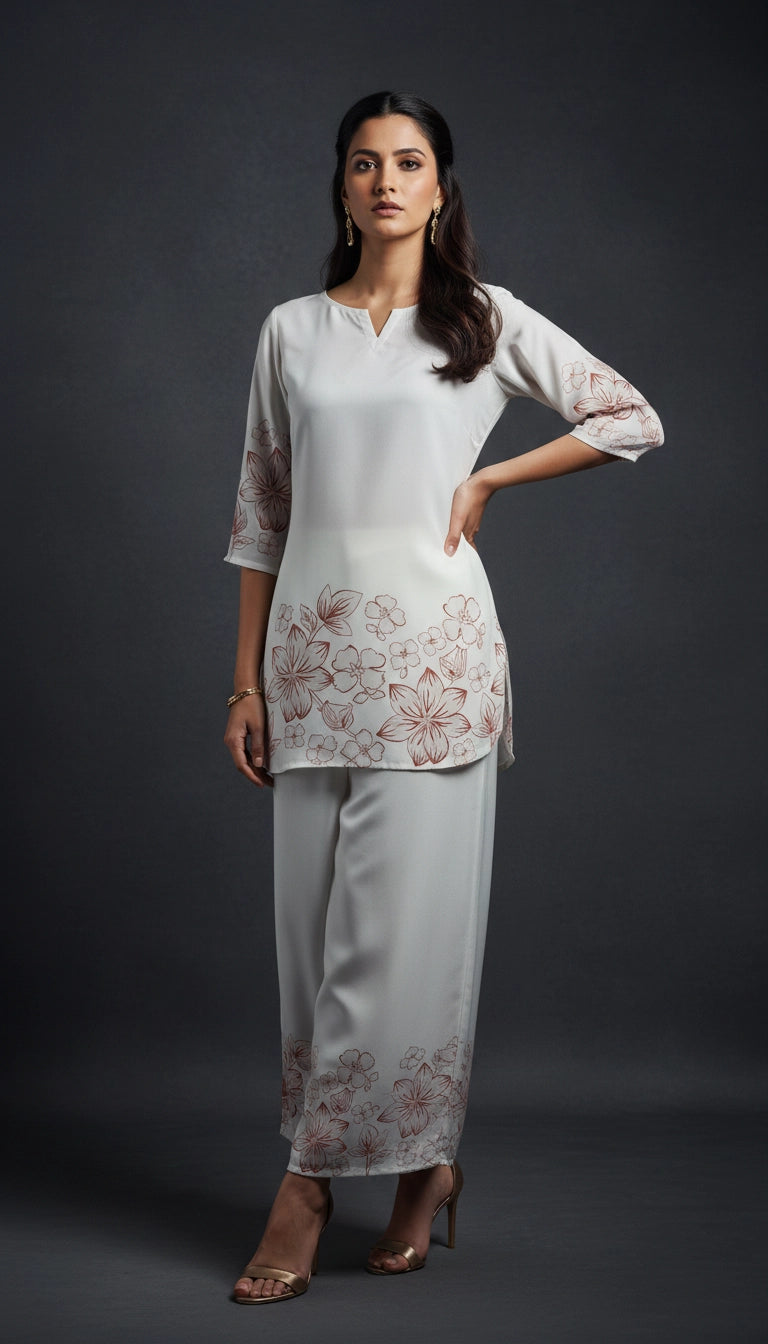 Ivory Bloom cord Set