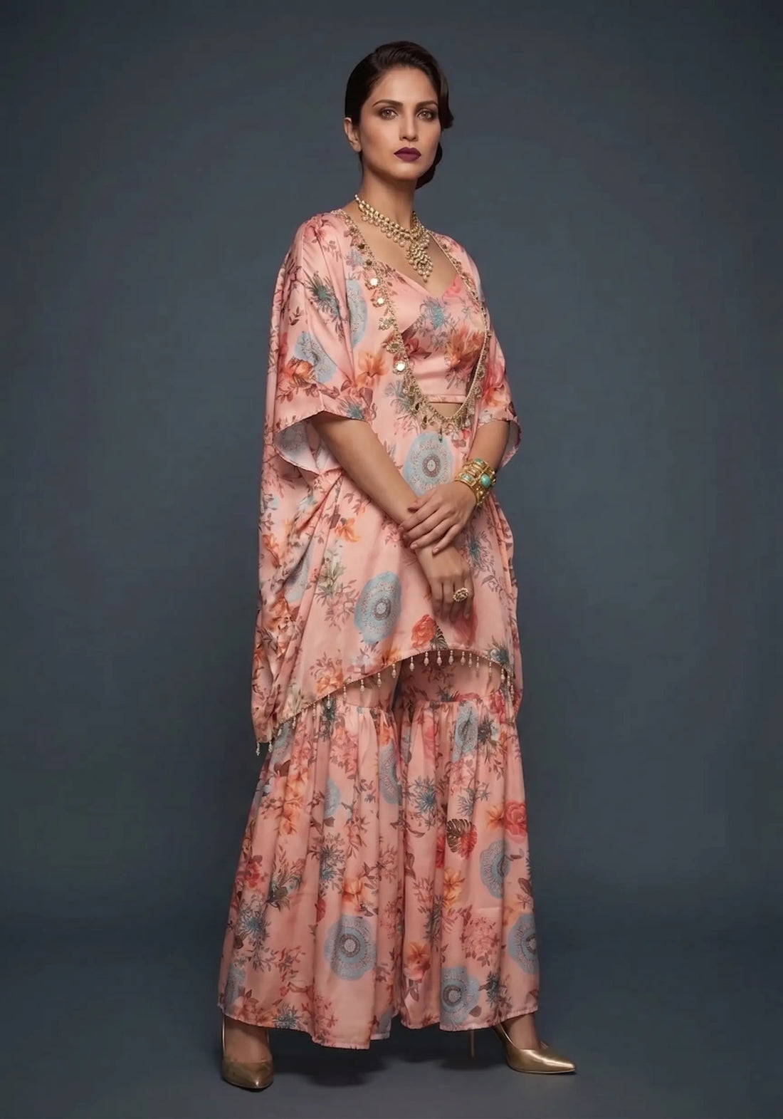 Peach Bloom Co-Ord Set