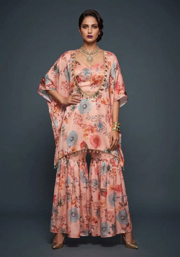 Peach Bloom Co-Ord Set