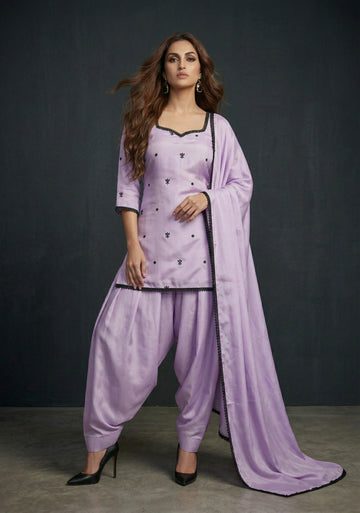 Lilac Charm Kurta Set
