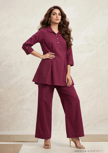 Wine Elegance Cotton Cord Set