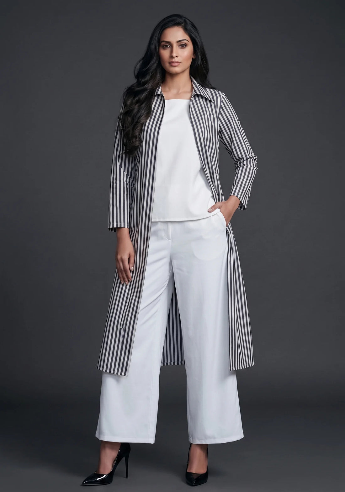 Monochrome Muse Layered Co-Ord Set