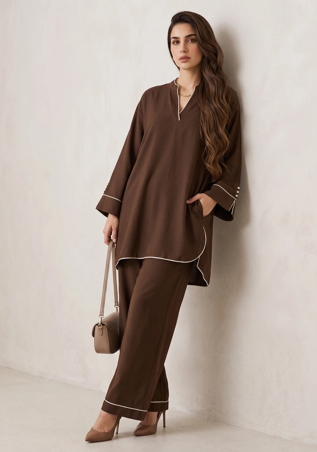Mocha Muse Co-Ord Set