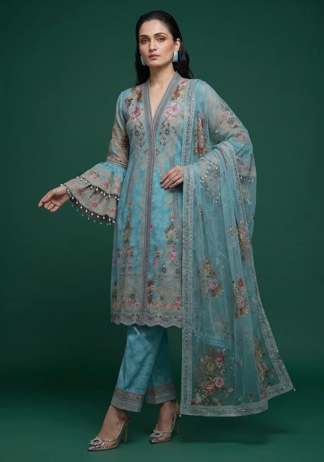 Bluebell Bloom Suit Set