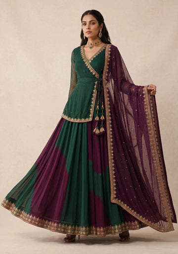 Iraaya Emerald Suit Set