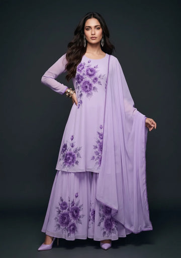 Mishka Lavender Floral Suit Set