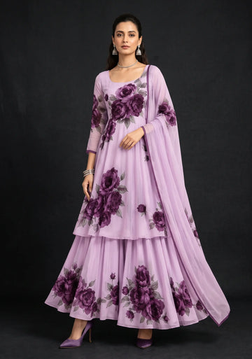 Mishka Lavender Floral Suit Set