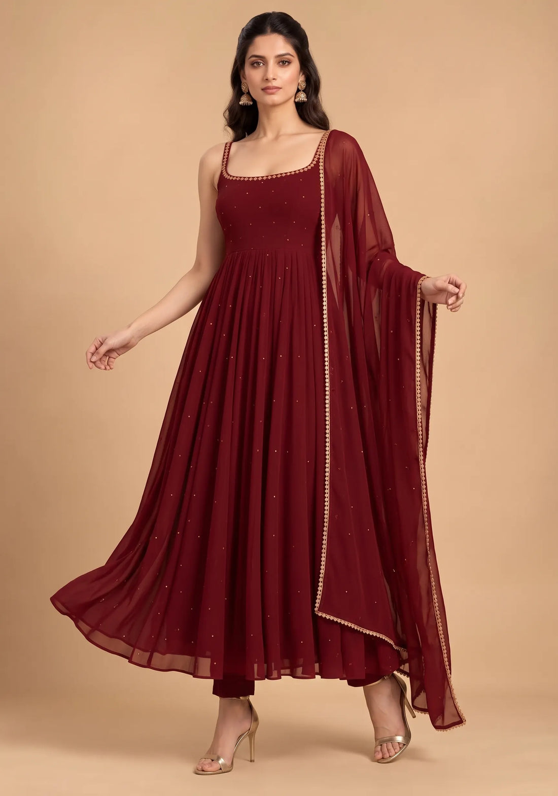 Garnet Gold Suit Set