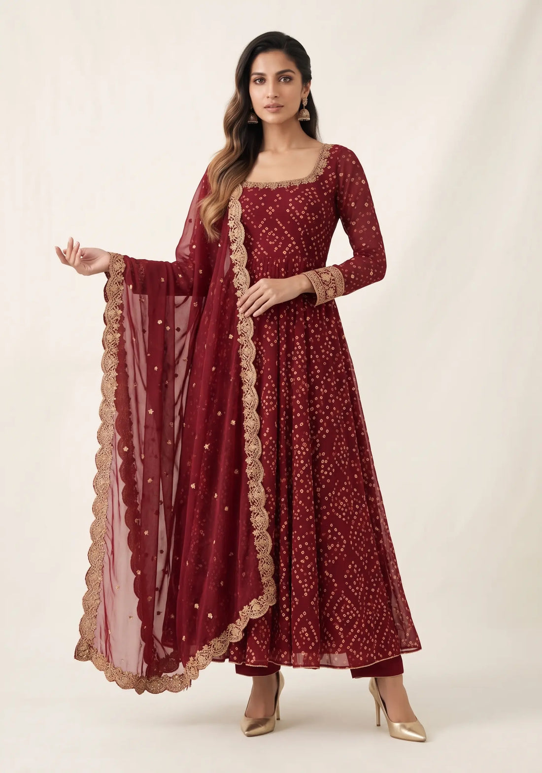 Gulabika Anarkali Set