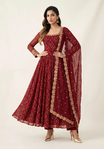 Gulabika Anarkali Set