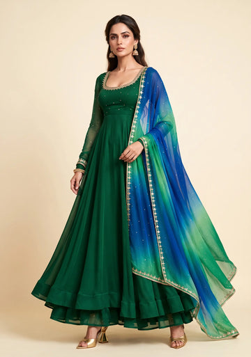 Neelanjali Anarkali Set