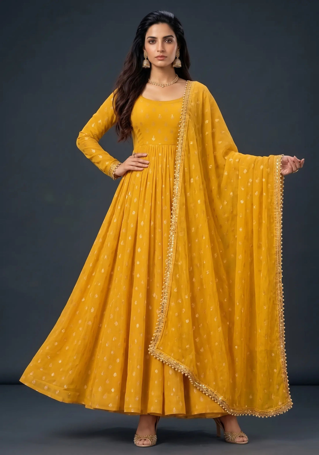 Kanakprabha Anarkali Set
