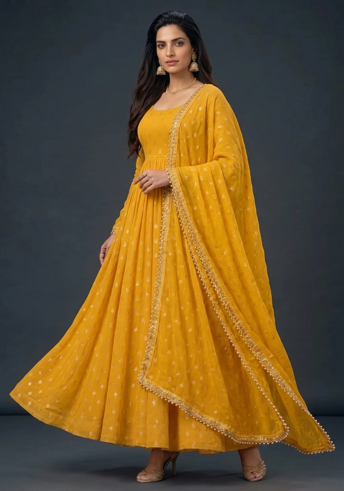 Kanakprabha Anarkali Set