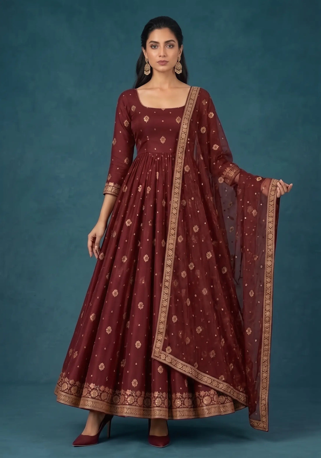 Manjari Anarkali Set
