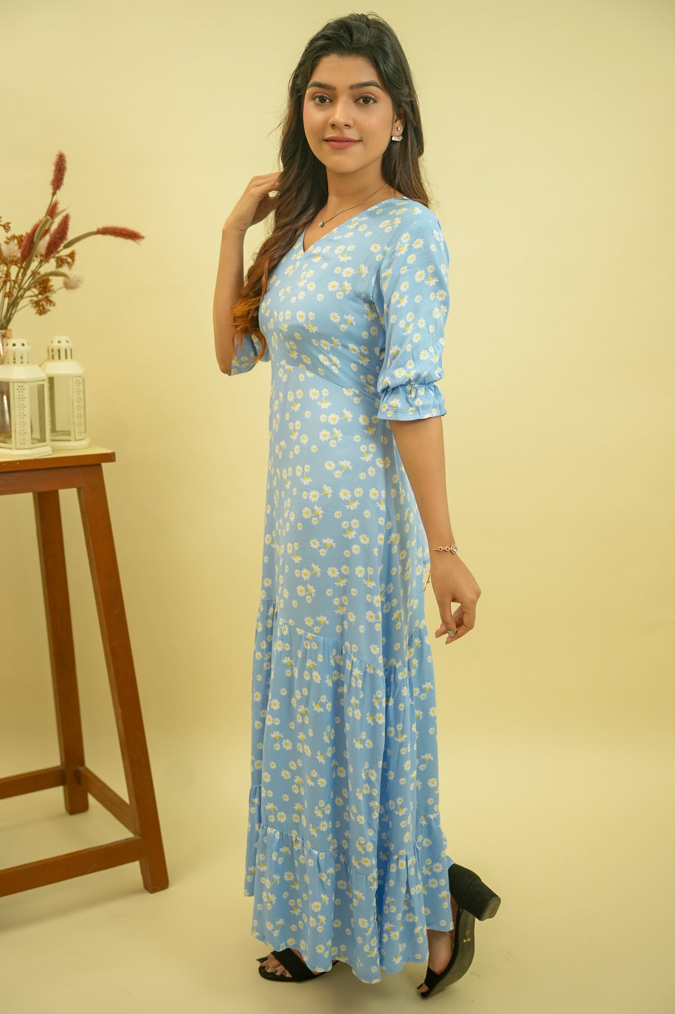 Light blue clearance daisy dress