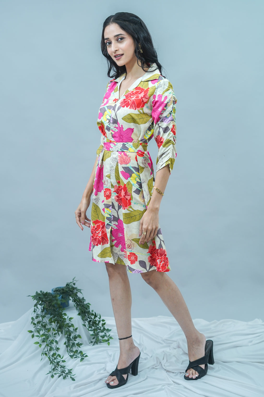 Floral Breeze Dress - 52528D